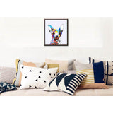 Painting by Numbers Chihuahua Abstract
