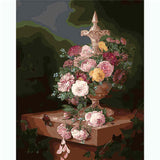 Paint by numbers peonies