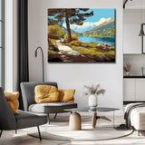 Painting by Numbers River Motifs