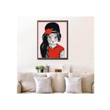 Painting by numbers Madame Cat 2