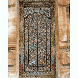 Paint by Numbers Gate with Ornaments