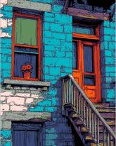 Painting by Numbers Tahlen Gate with inlays
