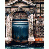 Painting by Numbers Pictures Door with Columns