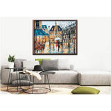 Painting by Numbers Rainy Day in The City