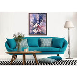 Painting by Numbers Flowers Delphinium and Iris