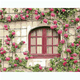 Paint by Numbers Rose Vines