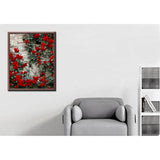 Painting by Numbers Wall with Roses