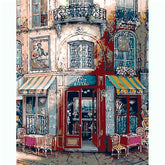 Painting by Numbers Pictures Old Town Restaurant