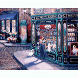 Paint by numbers old town shop