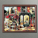 Paint by Numbers Flower Shop City