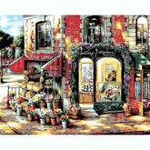 Paint by Numbers Old Town Flower Shop