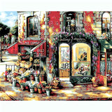 Paint by Numbers Old Town Flower Shop