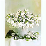 Painting by Numbers Flowers Lily of The Valley