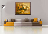 Painting by Numbers Roses Yellow Flowers