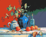 Painting by Numbers Still Life Autumn Flowers