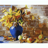 Painting by Numbers Still Life Autumn Flowers