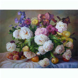 Painting by numbers summer bouquet