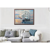 Painting by Numbers Pictures of An Ocean Sailing Ship