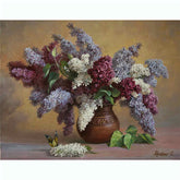 Painting by Numbers Flowers Bouquet of Lilacs