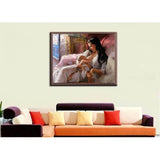 Painting by Numbers Pictures Breastfeeding Mother