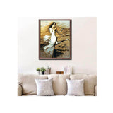 Painting by Numbers Woman in White