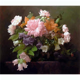 Painting by Numbers Flowers Spring Bouquet