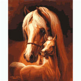 Painting by Numbers Horse and Foal