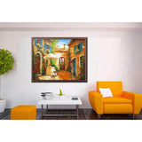 Painting by Numbers Pictures of A Mediterranean Courtyard