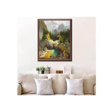 Painting by Numbers Alps Bach