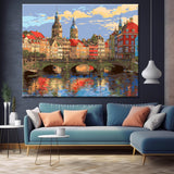 Painting by Numbers Old City Bridge
