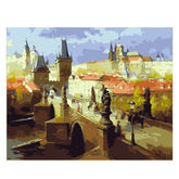 Painting by Numbers Old City Bridge
