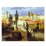 Painting by Numbers Old City Bridge