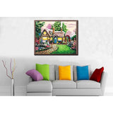 Painting by numbers witch house