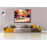 Painting by Numbers Africa Zebras and Giraffe