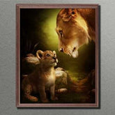 Painting by Numbers Animals Lowenbaby