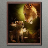 Painting by Numbers Animals Lowenbaby