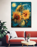 Painting by Numbers Master Van Gogh Sunflowers