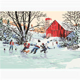 Painting by Numbers ice Hockey