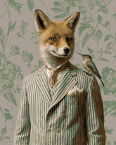 Painting by Numbers Funny Animals Fox in A Suit