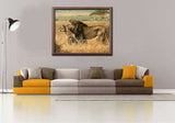 Painting by Numbers Africa Lions and Zebras
