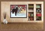 Painting by Numbers Animals Wolf in The Snow