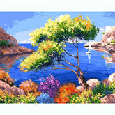 Painting by Numbers Pictures of A Sea Bay