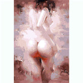Painting by Numbers Nude Woman From Behind