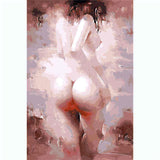 Painting by Numbers Nude Woman From Behind
