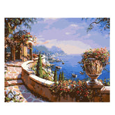 Painting by Numbers Nature Lake in italy