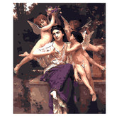 Painting by Numbers Pictures of Mary with Angels