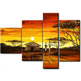 Paint by Numbers Quattro Africa Savannah