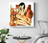 Paint by Numbers Nude Orange