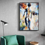 Painting by Numbers Nude Rear View