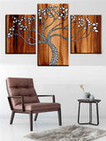 Paint by Numbers Triptych Point Tree